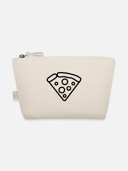 part de pizza - Trousse biologique - nature - Devant