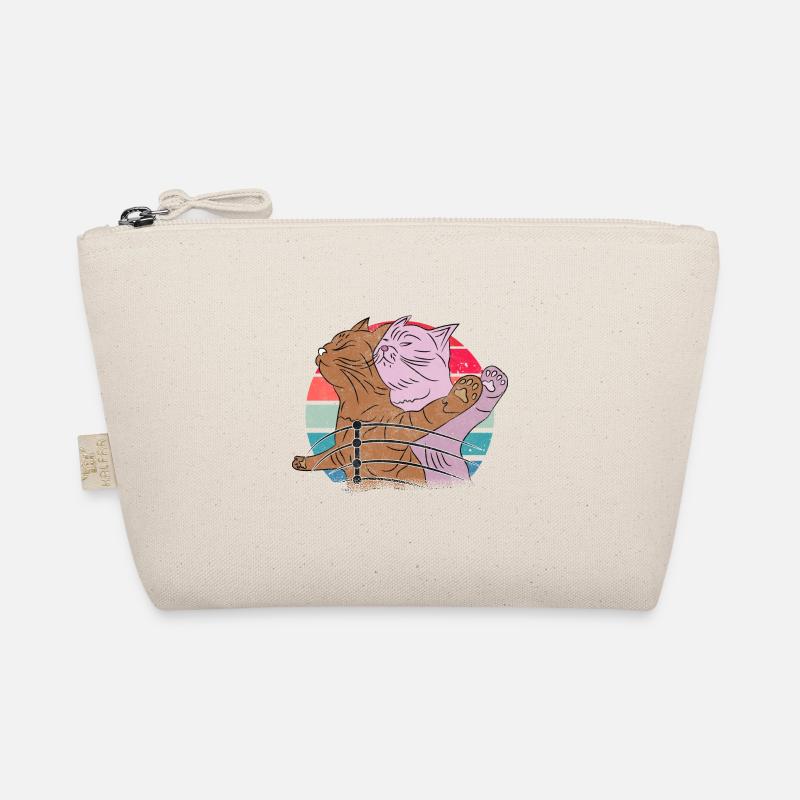 chat mignon chaton en pose titanic chat mignon Trousse biologique