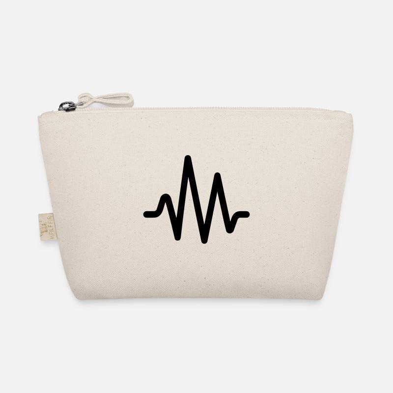 Heartbeat, pulse Organic Pouch