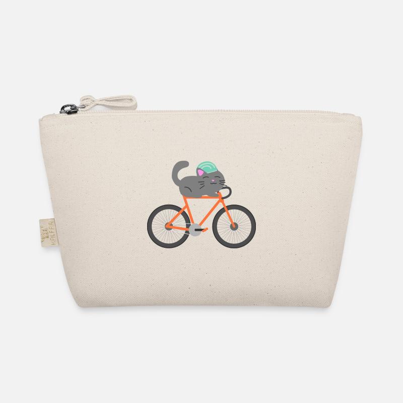 Le chat se déplace vélo Trousse biologique