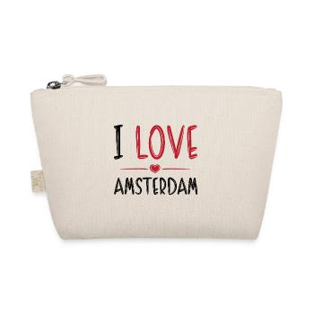 J’aime Amsterdam - Trousse biologique - nature - Devant