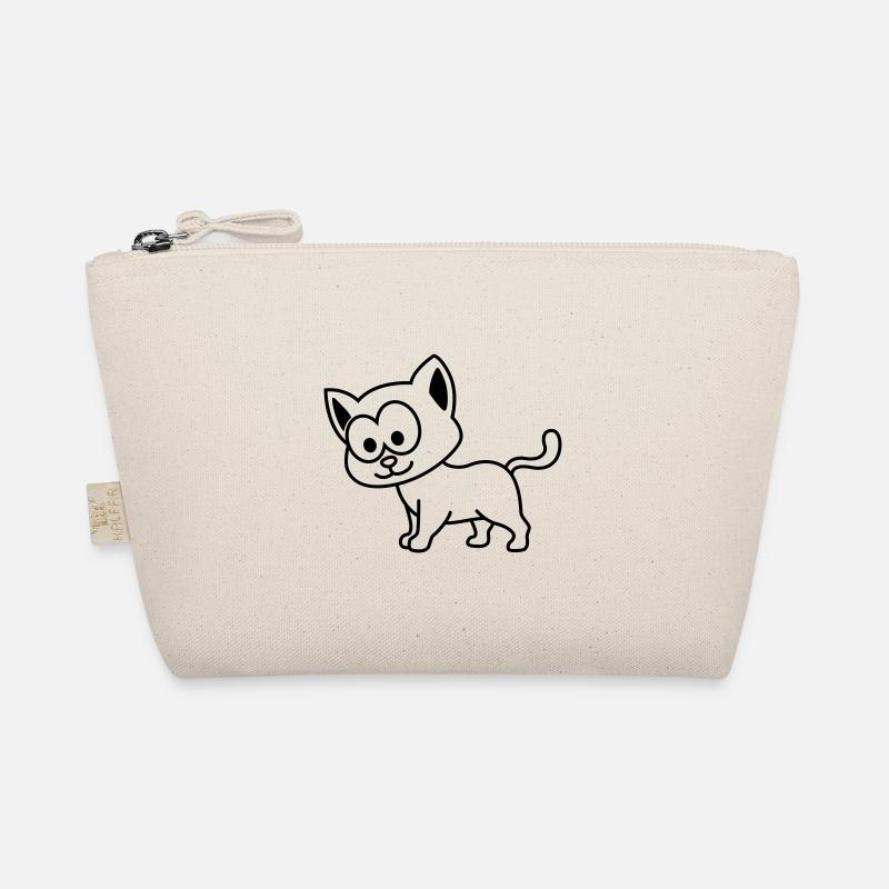 Katze Comic Tier Bio-Täschchen