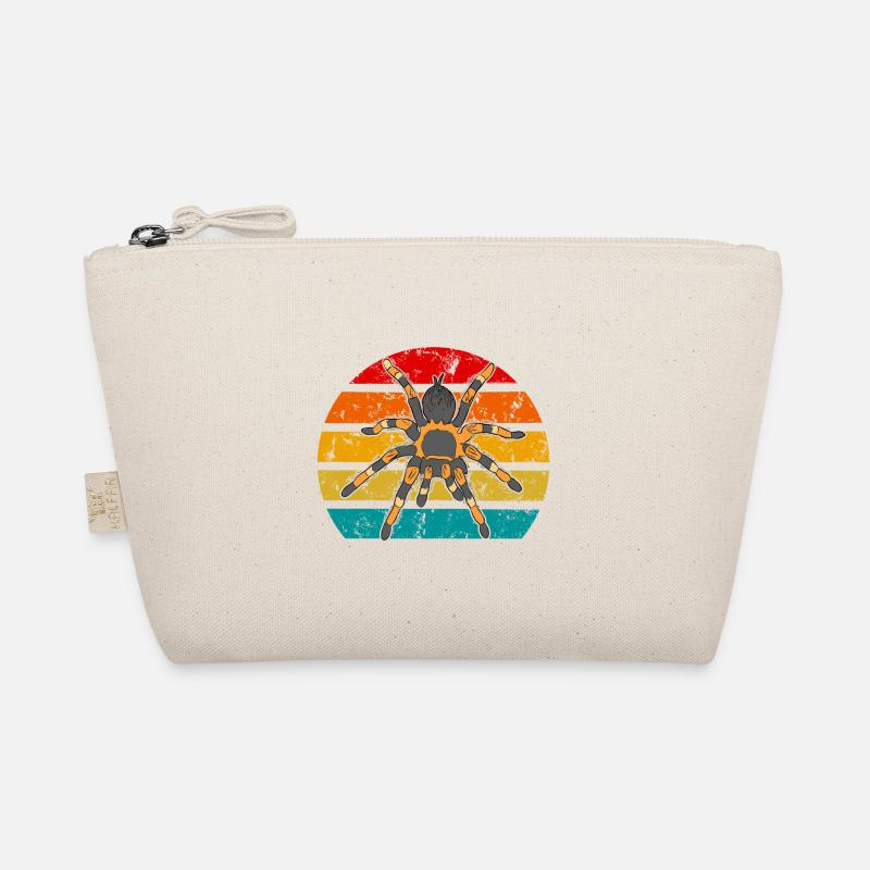 Spider Owner Tarantula Keeper Retro Organic Pouch