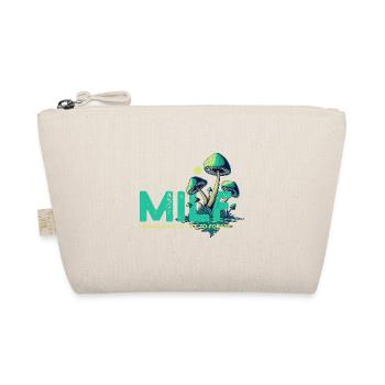 Vintage quote mushrooms ID like food - Organic Pouch - nature - Front