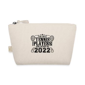2022 Tennisspieler Geschenk 2022 Tennisspieler - Bio-Täschchen - Natur - Vorne