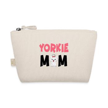 Proud To Be A Yorkie Mom - Organic Pouch - nature - Front
