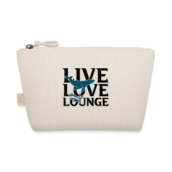 Whale watching design for whales - Organic Pouch - nature - Front