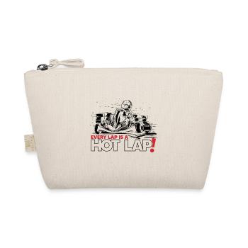 Vintage Retro Go Kart Driver Racing, chaque tour est - Trousse biologique - nature - Devant