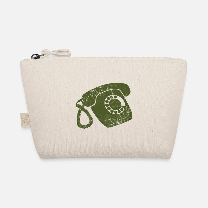 Generation Wählscheibe Festnetz Telefon Bio-Täschchen