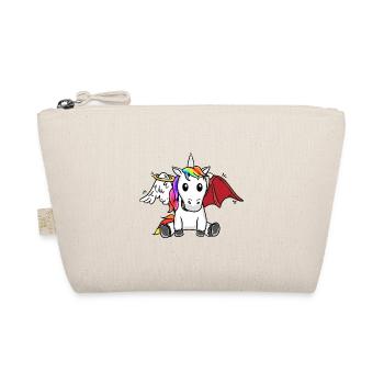 Unicorn Heavenly Depraved Bad Satanic - Organic Pouch - nature - Front