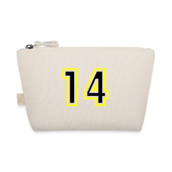 14 Number College - Organic Pouch - nature - Front