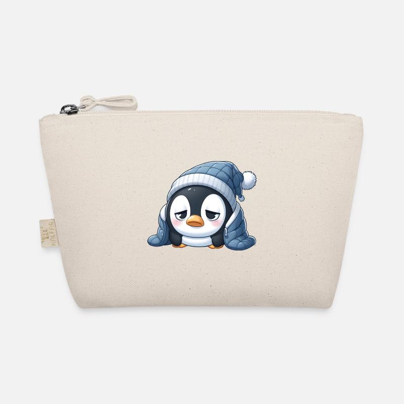 Tired Penguin Organic Pouch