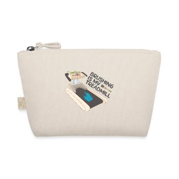 Cool Artist Brushing Is My Treadmill Painter Gift - Organic Pouch - nature - Front