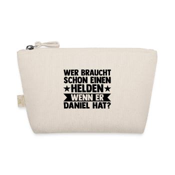 First name Daniel - Organic Pouch - nature - Front