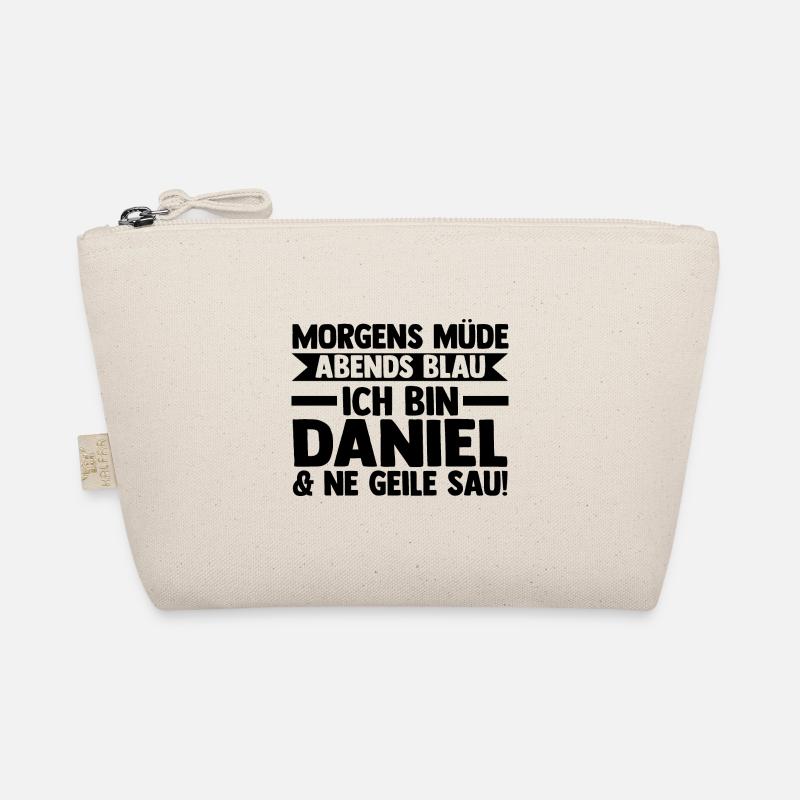 Vorname Daniel - Bio-Täschchen - Natur
