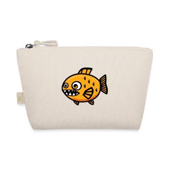 Piranha Poisson Halloween Bande dessinée Drôle - Trousse biologique - nature - Devant