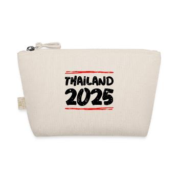 Thailand 2025 Spruch - Bio-Täschchen - Natur - Vorne