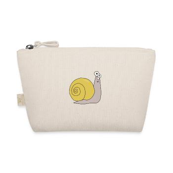 Funny snail sweet snails for animal lovers - Organic Pouch - nature - Front