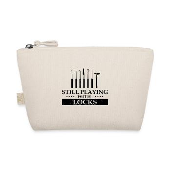 Lockpicking Experte Aufsperrdienst Schloss Papa - Bio-Täschchen - Natur - Vorne