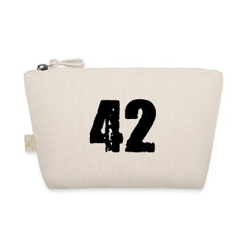 42 number jersey - Organic Pouch - nature - Front