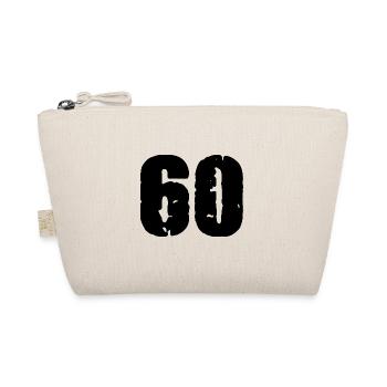 60 number jersey - Organic Pouch - nature - Front