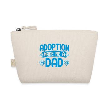 Adoption Adoptive Parents Foster Parents Gift - Organic Pouch - nature - Front