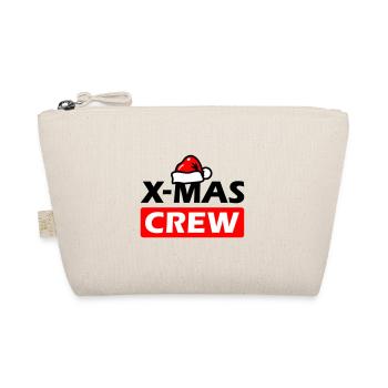 christmas crew weihnachten party - Bio-Täschchen - Natur - Vorne
