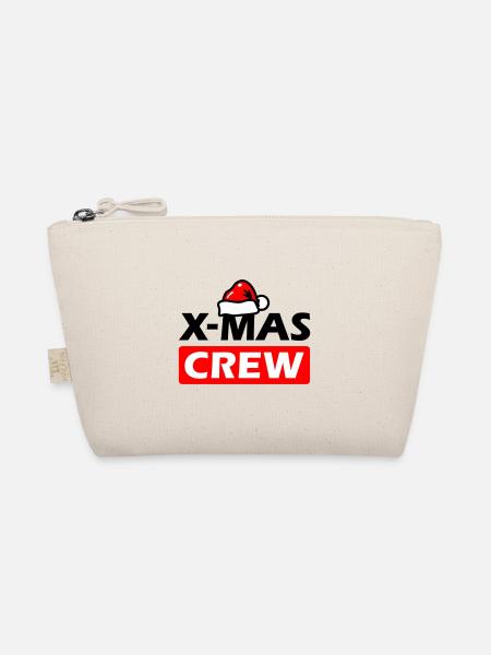 Christmas Crew Christmas Party - Organic Pouch - nature - Front