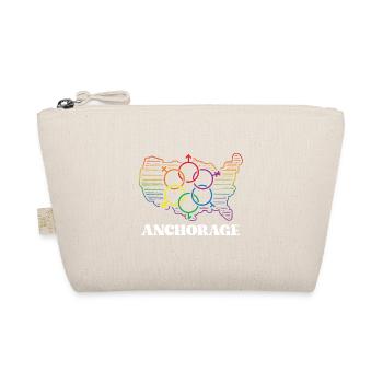 Anchorage Proud Flag Proud Month LGBTQ Flag LG - Trousse biologique - nature - Devant