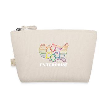 Enterprise Pride Flag Pride Month LGBTQ Flag LGBT - Bio-Täschchen - Natur - Vorne