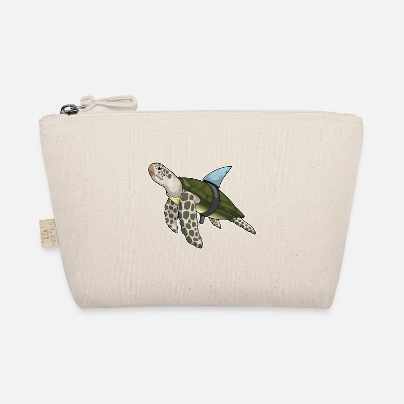 Turtle Shark Fin Organic Pouch