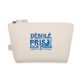 Cadeau Mari Copain Le meilleur copain du monde !! - Trousse biologique - nature - Devant