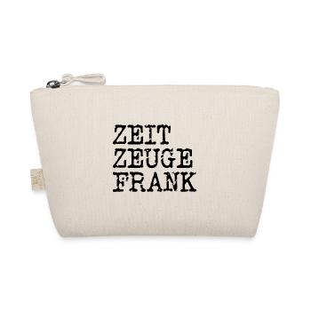 zeitzeuge 1 frank schwarz - Bio-Täschchen - Natur - Vorne