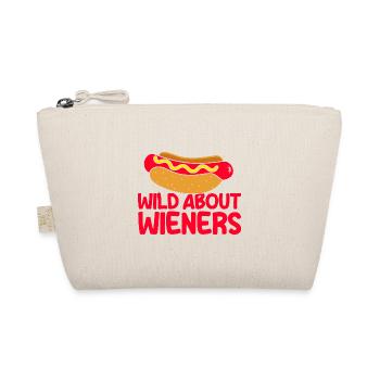 Crazy Viennese Hot Dog Gift - Organic Pouch - nature - Front