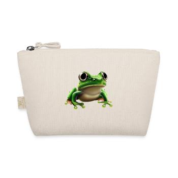Rain Frog Water Drop Frog - Organic Pouch - nature - Front