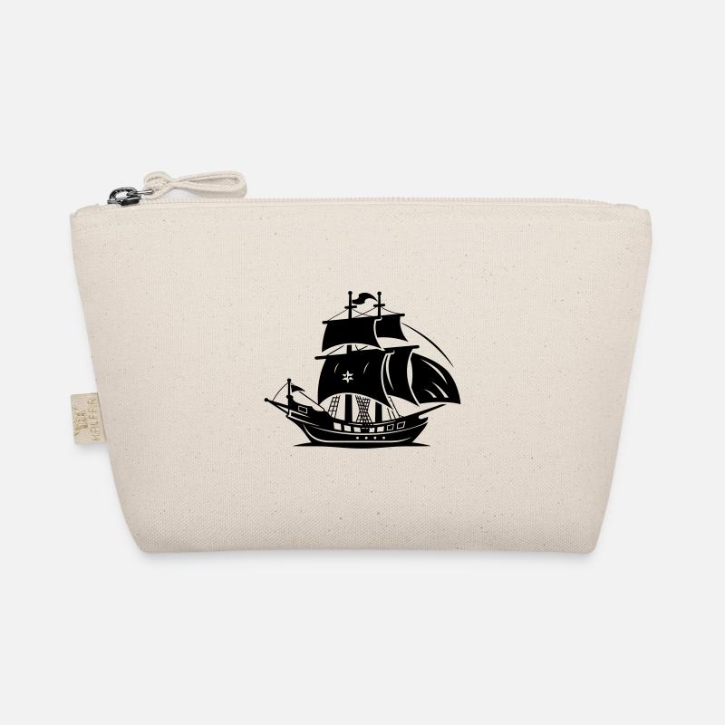 Pirate ship Organic Pouch