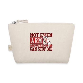 Not even Arm amputation can stop me - Bio-Täschchen - Natur - Vorne