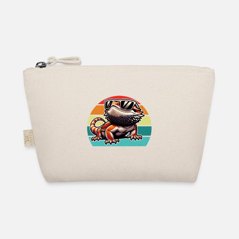 Bearded Dragon Lizard Organic Pouch