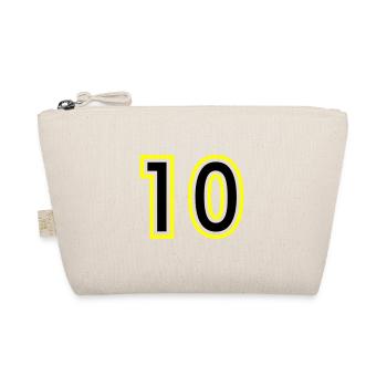 10 Number College - Organic Pouch - nature - Front