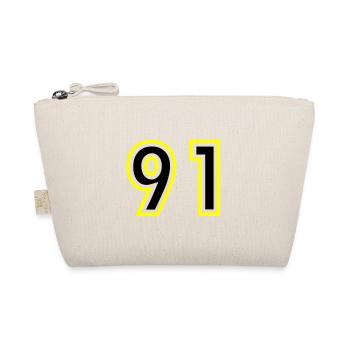 91 Number College - Organic Pouch - nature - Front