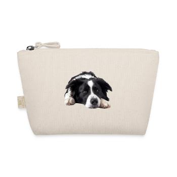 Border Collie - Bio-Täschchen - Natur - Vorne