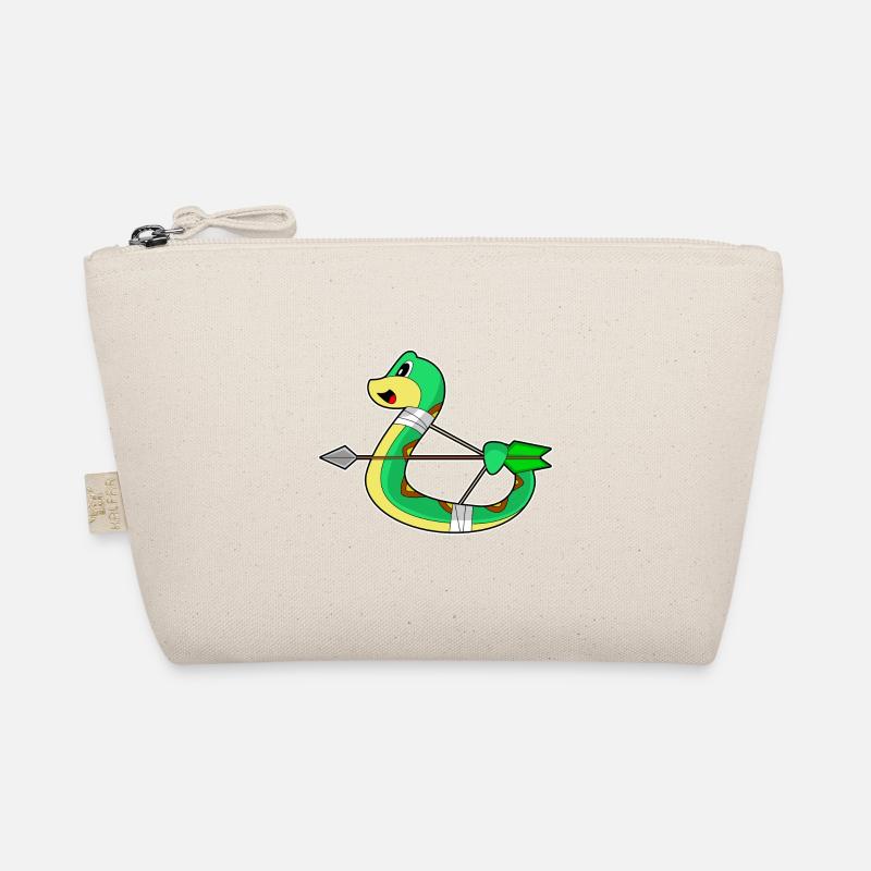 Schlange Bogenschütze Bogen Bio-Täschchen