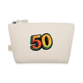 50 Number Comic - Organic Pouch - nature - Front