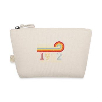 Vintage 1962 49 Year Old Retro Style 1962 49th Bir - Organic Pouch - nature - Front