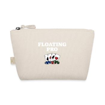 Floating Pro Poker Casino Poker Player Gambling - Bio-Täschchen - Natur - Vorne