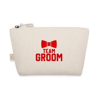 Team Groom - Bio-Täschchen - Natur - Vorne