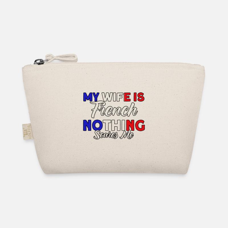 Français Drapeau Français Roots Cadeau - Trousse biologique - nature