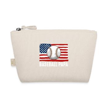 Drôle Proverbe Baseball Papa Tee Trainer Vath - Trousse biologique - nature - Devant