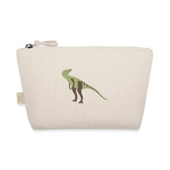 Xiongguanlong Dinosaurier Dino Kinder T-Shirt - Bio-Täschchen - Natur - Vorne