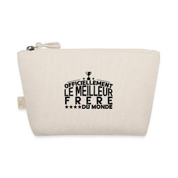 frère meilleur frère mon frère cadeau frère ! - Trousse biologique - nature - Devant